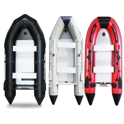 2.3m Inflatable boat air deck floor  high pressure 0.9mm PVC airtube and  rowing boat rescue  boat