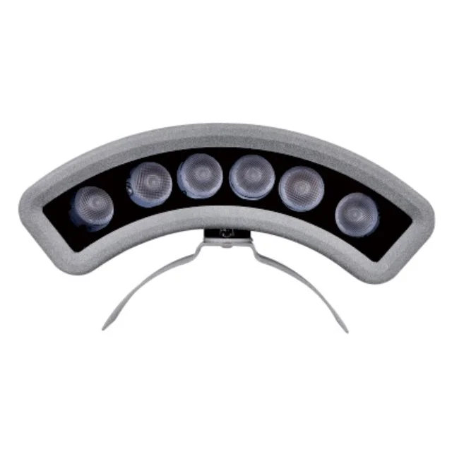 ip65 waterproof curved roof tiles edge eave lamp led corrugated light for ancient building
