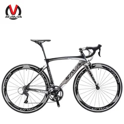 SAVA Factory Full Carbon Road Bike 18 Speed 700C Chinese Carbon Frame Road Bike Carbon Bicycle Race Bike