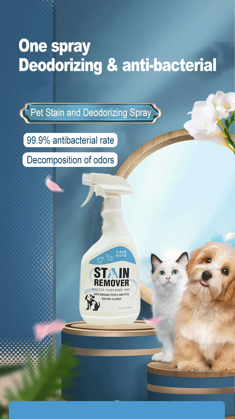 Clear Stain Remover for Carpets For All Types of Fabric Cleaner  Odor Eliminator Remover Spray