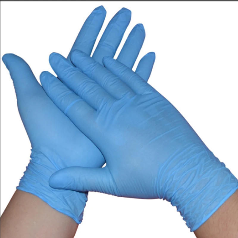 High quality biodegradable disposable nitrile gloves kitchen food protection cleaning oil fuel household gloves