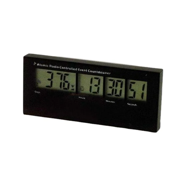 New Godrelish 9 Digits LCD Digital Countdown Clock timer in Days Hours Minutes Seconds countdown and count up