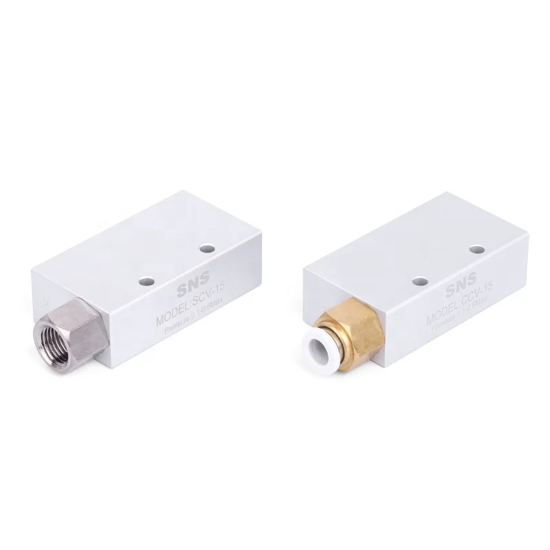 SNS Pneumatic SCV/CCV Series Aluminum Alloy Air Vacuum Ejector Generator