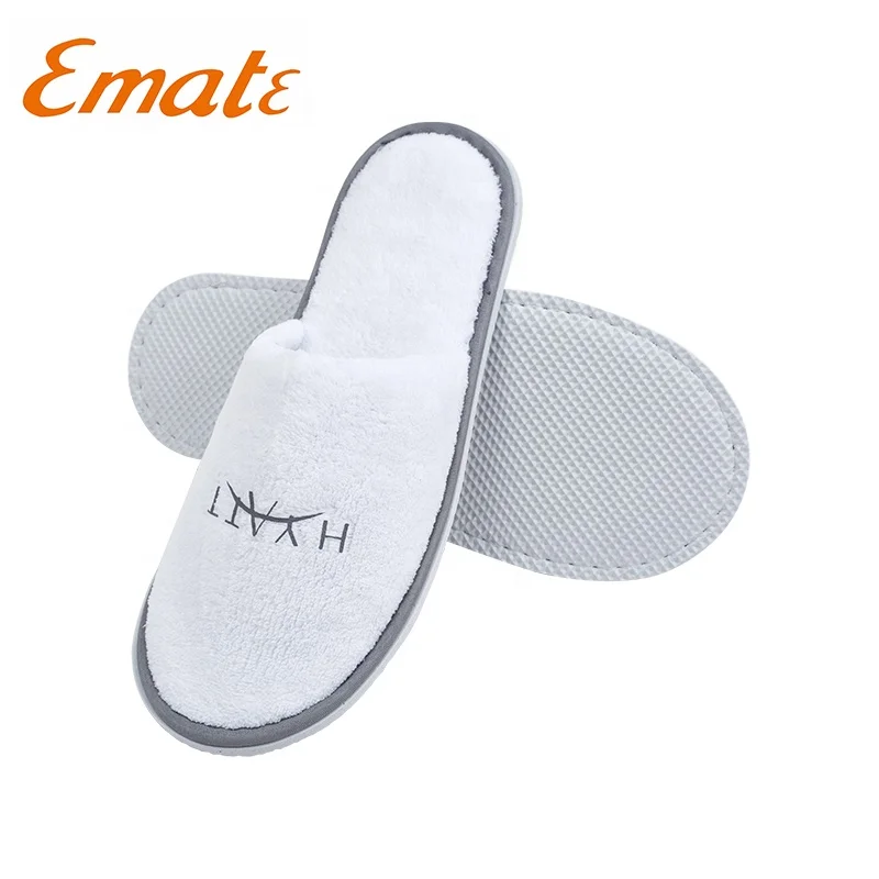 Luxury coral fleece disposable slippers for hotel
