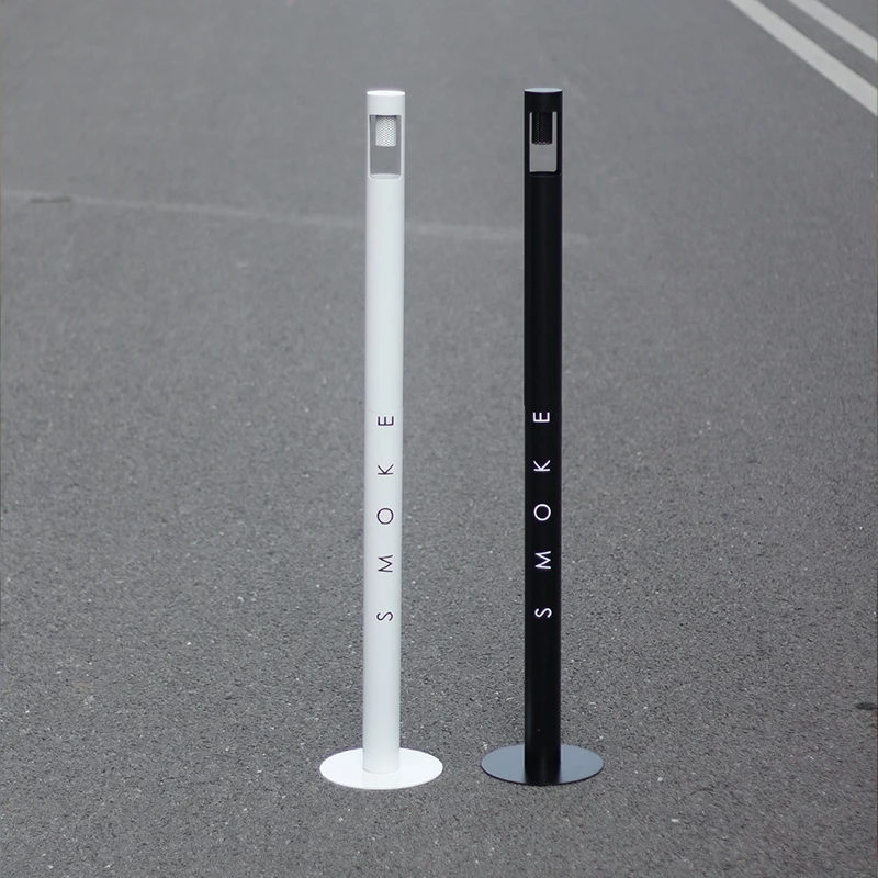 Modern Stainless Steel Ashtray Smoking Waste Hot Sale Outdoor Popular High Best quality Custom Logo cheap Price Standing Ashtray