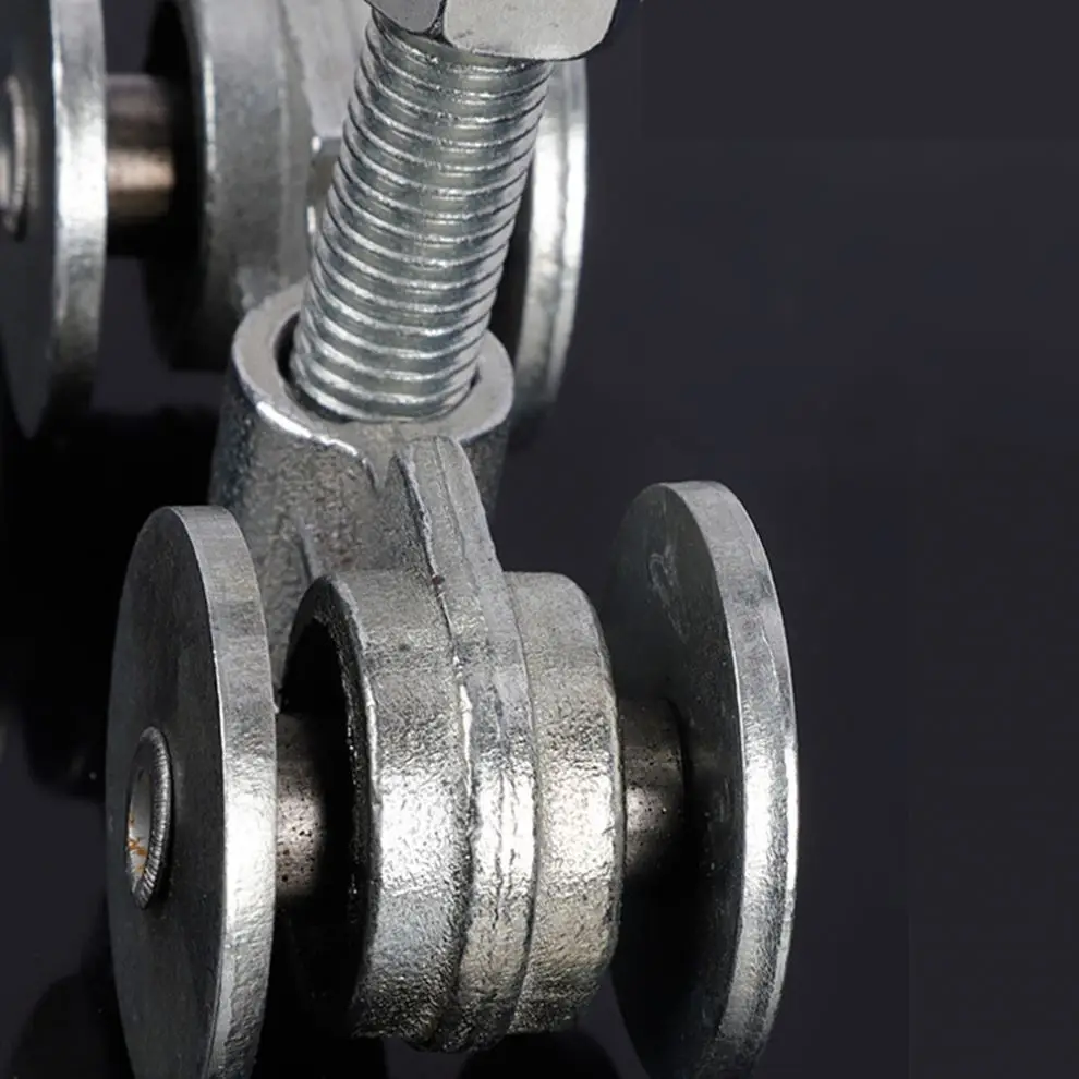 Heavy-duty Sliding Door Pulley Bathroom Kitchen Barn Door Hardware Rollers Wooden metal Door Hanging Pulley 1 SET