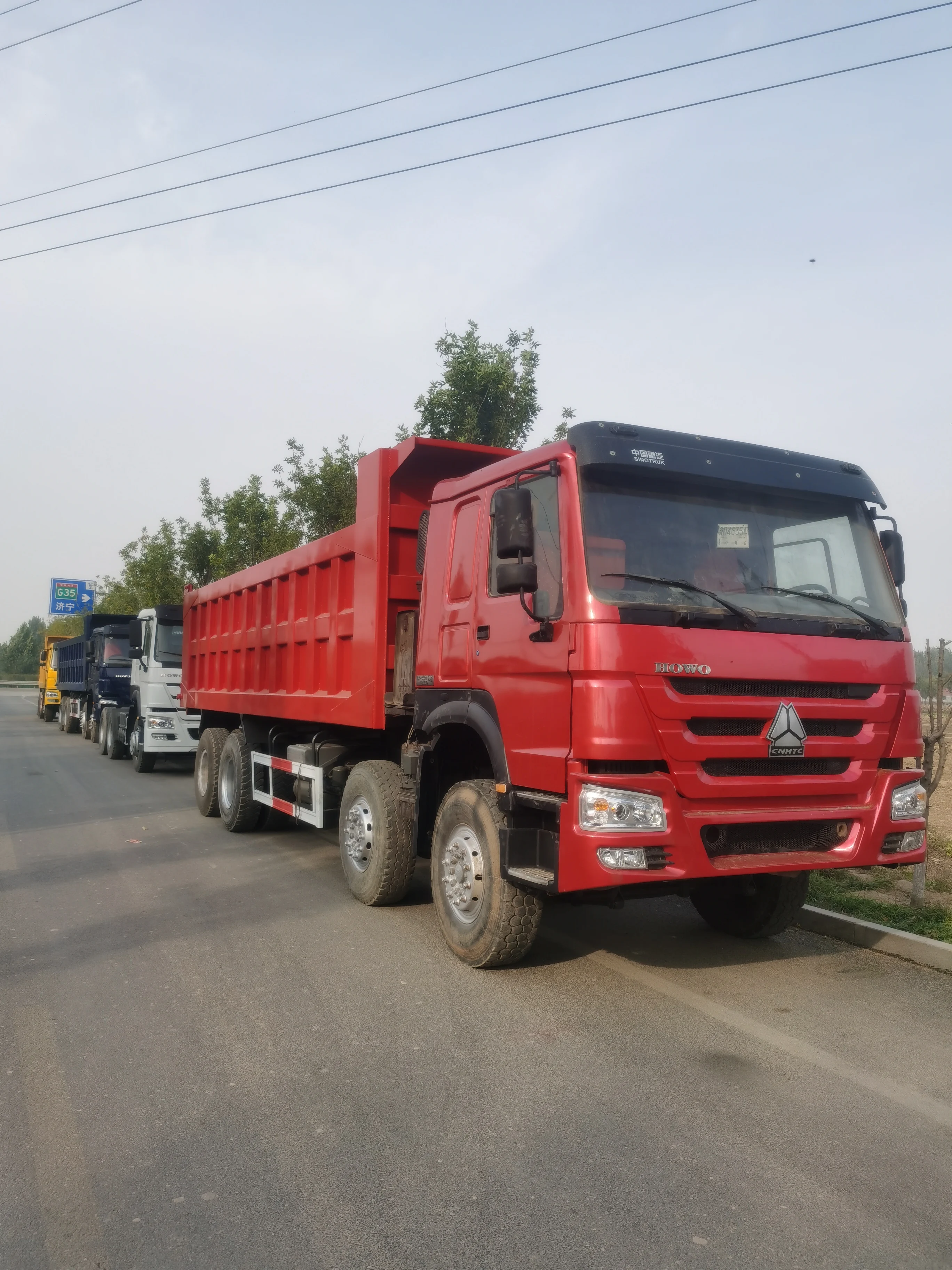 Used Cheap Price  Sinotruk Howo 6x4 WD615.47 Engine 371Hp 20-30ton  Dump Truck Dumper  for Sale
