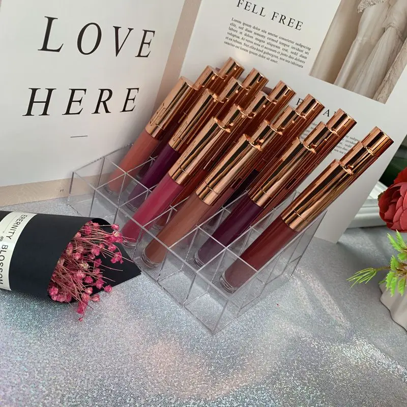 
Lipstick Manufacturers Wholesale Long Lasting Cruelty Free 24 Hours Private Label Waterproof Matte Liquid Lipstick 