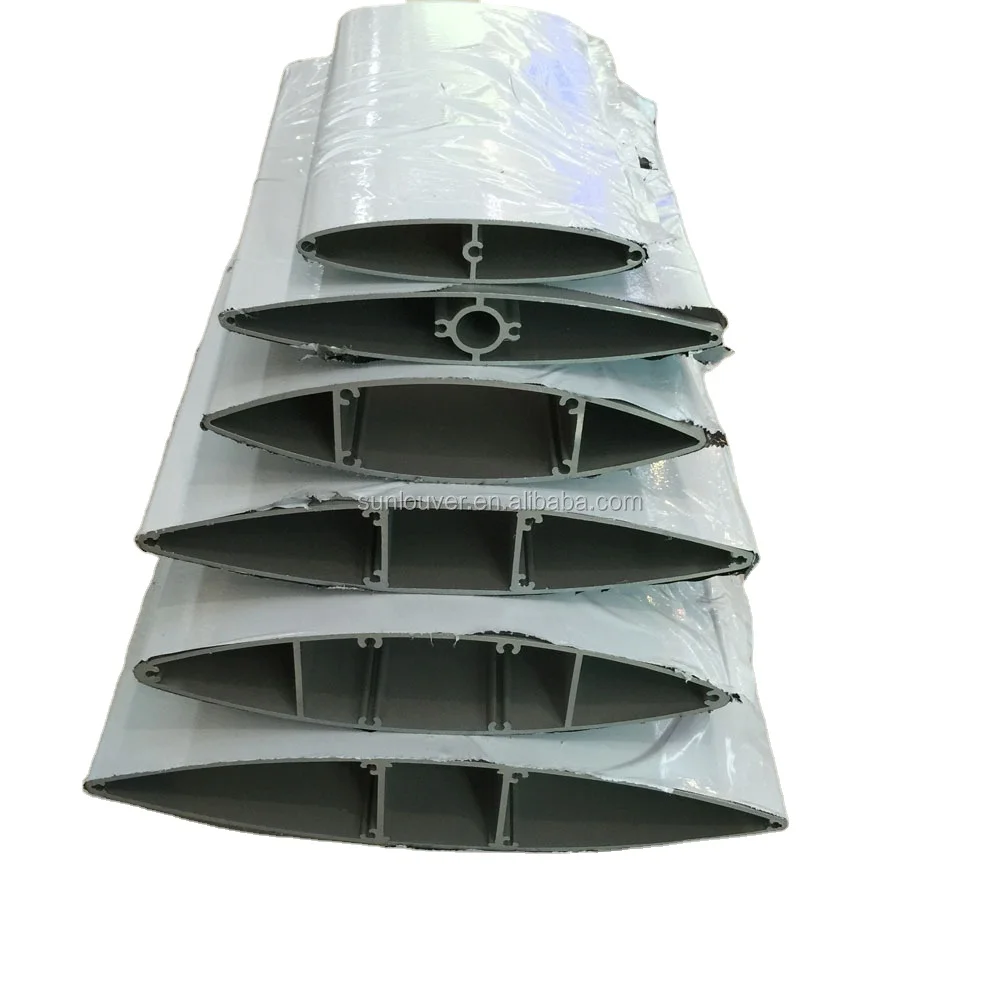  Aluminum Extrusion Profiles Louver Blade