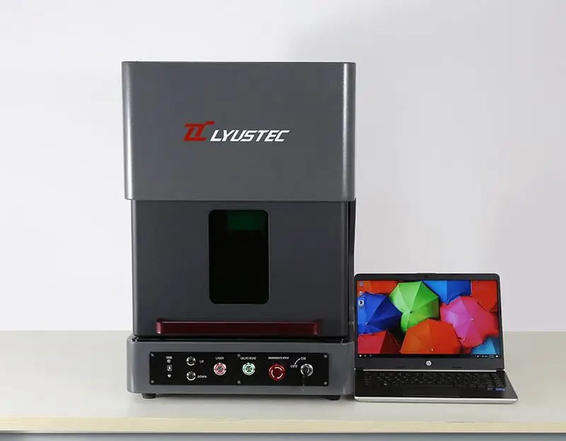 
Barcode/ID Card 30W Mini Laser Engraver Printer 