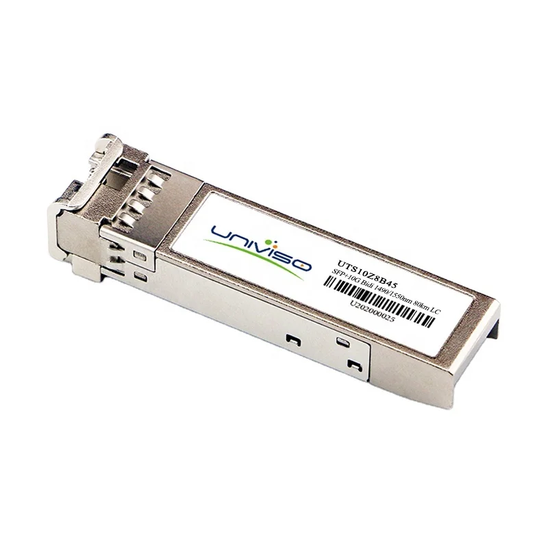 SFP 10G BIDI 80KM 1490/1550 Gigabit Single Fiber 10G Transceiver 80km BIDI for cisco sfp 10g QSFP28 sfp bidi 10g 80km