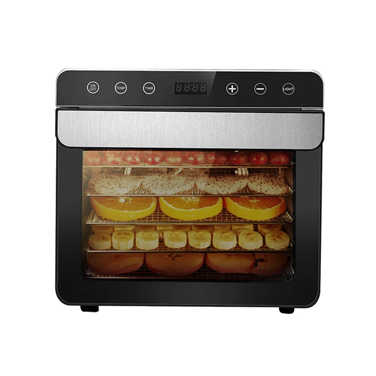 6 Trays Stainless Steel Nut Grain Herb Drying Dehydrator Spice Drying Machine Household Dehydrator