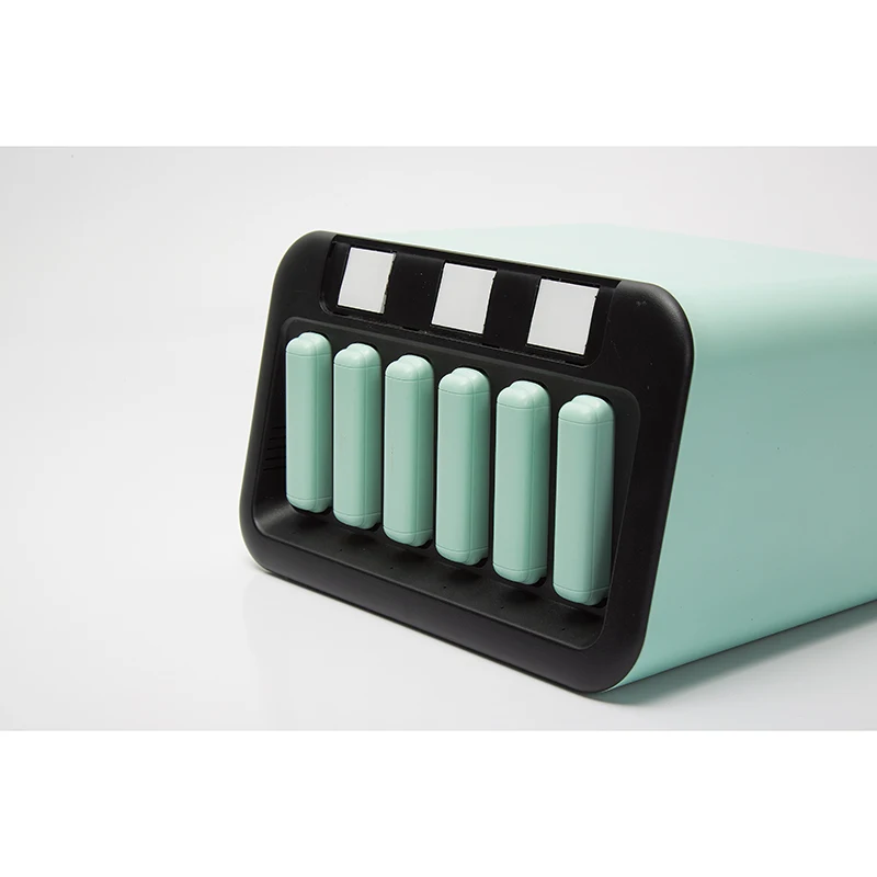 India Portable Rental 12 Slot Commercial Super Sharable Smart Table Sharing Battery Charging Swap Cabinet