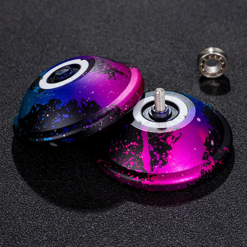 
Professional yoyo butterfly aluminum alloy yo yo ball bearing yoyo for children youth 