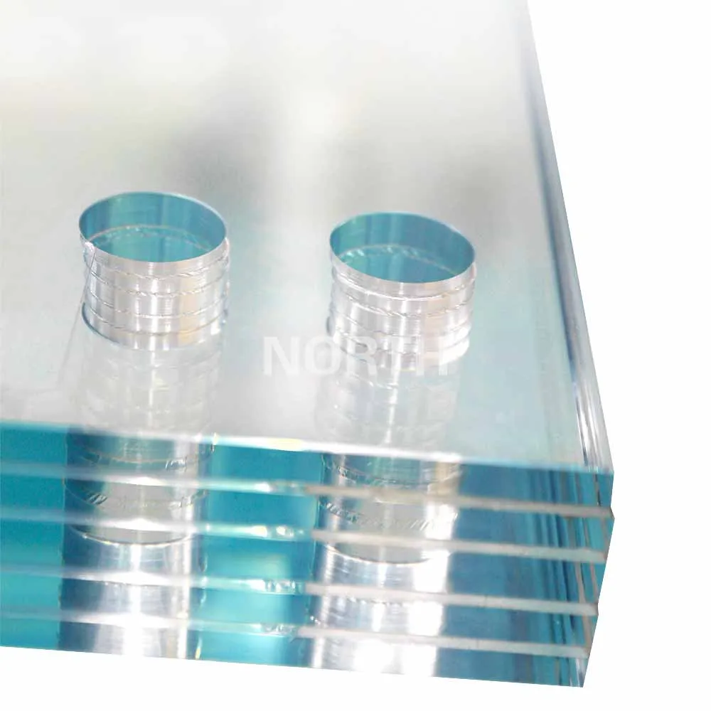 High grade new design 7mm thickness bullet proof laminated glass
