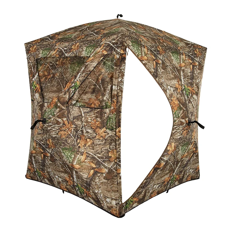 Wholesale Outdoor hunting tent Foldable Waterproof Camouflage Layout blind Camo Panel Hunting Chair Blind Tent