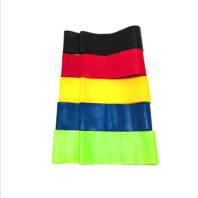 Latex Resistance Loop Bands Portable Custom Popular Hip Exercise Elastic Resistance Yoga Bands