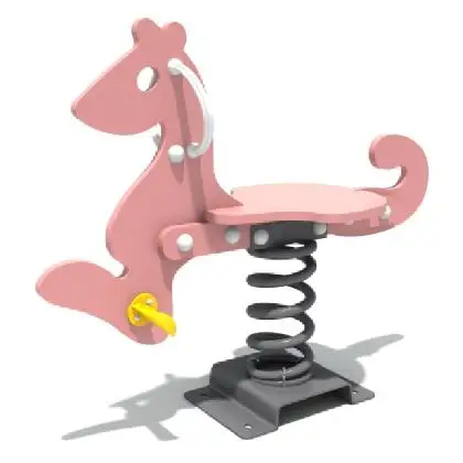 Hot Sale Rocking Horse Toy Kids Playground Outdoor Seesaw Shark Spring Rider