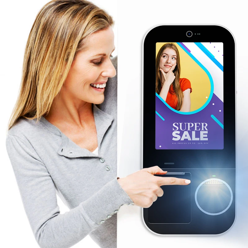 Queue Management Kiosk with Camera for Efficient Customer Flow in Banks and Clinics
