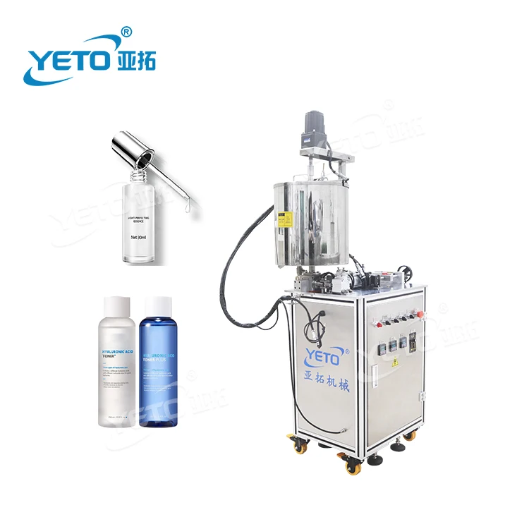Semi automatic Piston filling machine heating mixing filling machine for deodorant cream wax product lipstick filling