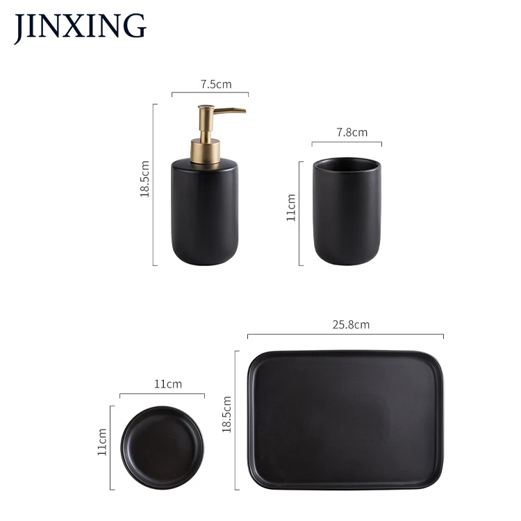 China Suppliers Factory Direct Saleceramic Bath Room Set Bathroom Accessories For Bathroom