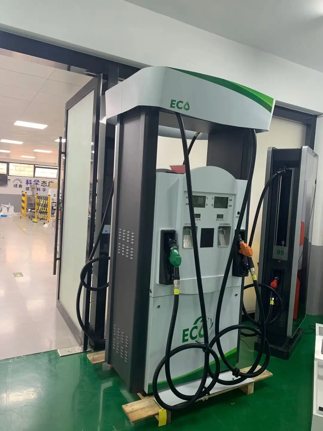 High Quality gas station pump philippine, double nozzle electric mobile fuel dispenser,  fuel nozzle dispenser spare parts