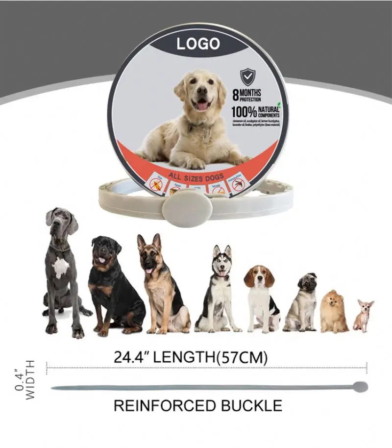 Best Selling Dog Cat Collar pet flea and tick collar for dogs cats