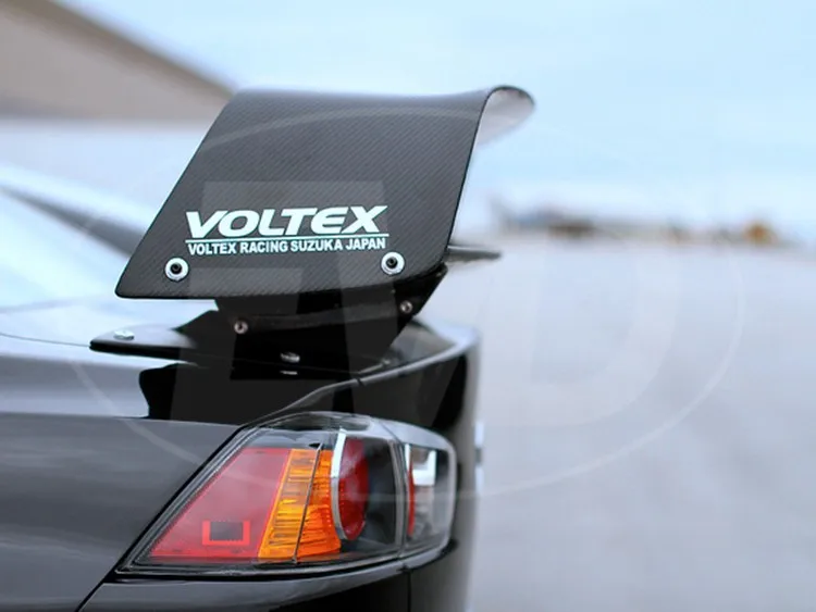 Volt Type-9 Style Carbon Fiber Spoiler for 2008-2015 Mitsubishi Lancer Evolution Evo X