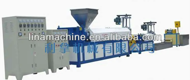 Single twin screw extruder with water ring cutting system for EVA TPR TPE high filling masterbatch