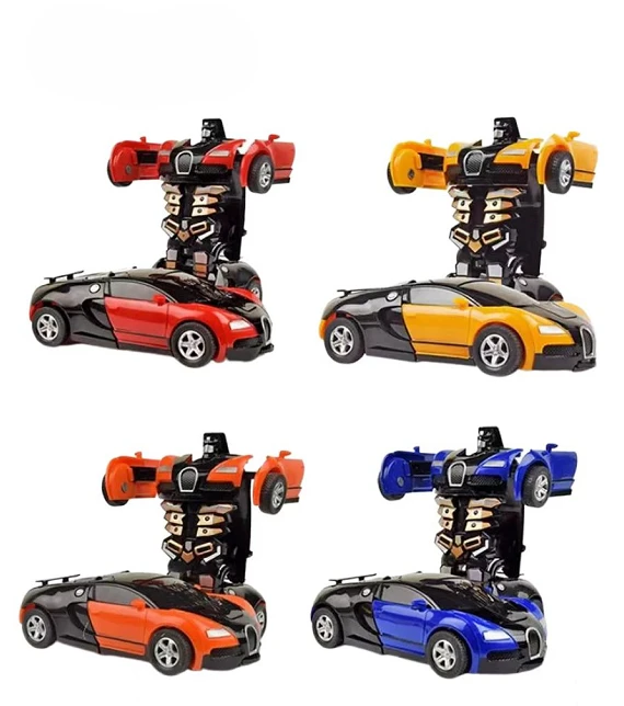 Новая игрушка 2023 Радиоуправление трансформирующий индукционный деформационный робот машинка машина для детей с дистанционным управлением