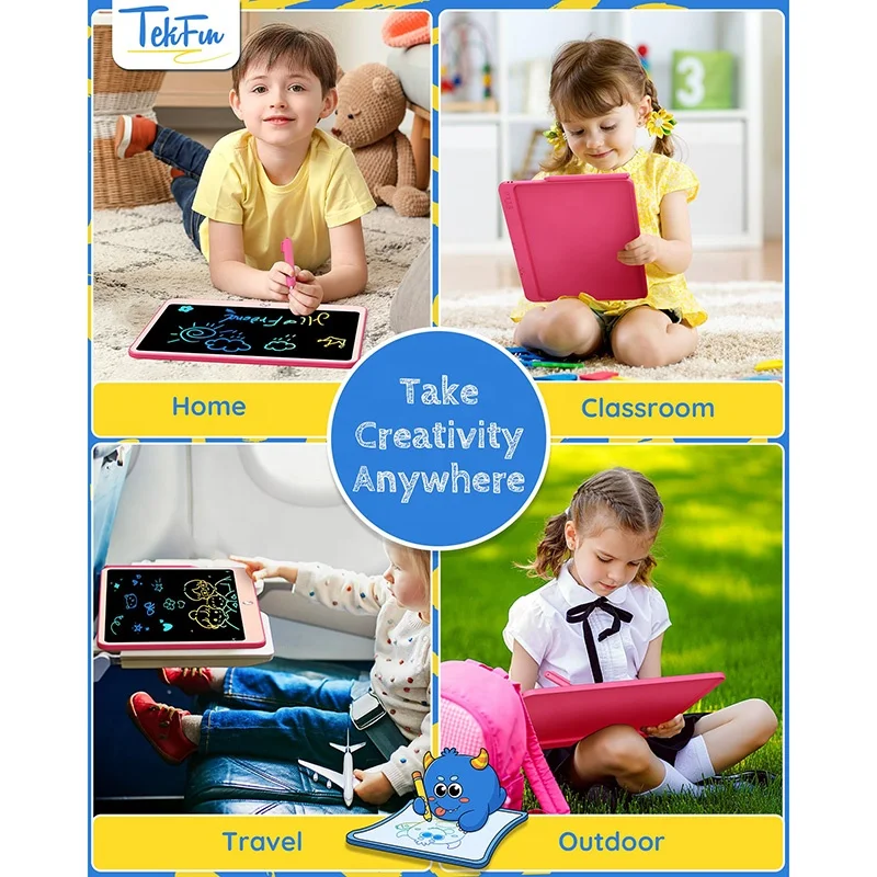 New Trending Products 2024 Gift For Kids Toys Digital Writing Pads Kids Writing Tablets 12 Inch Lcd Writing Tablet For Kids