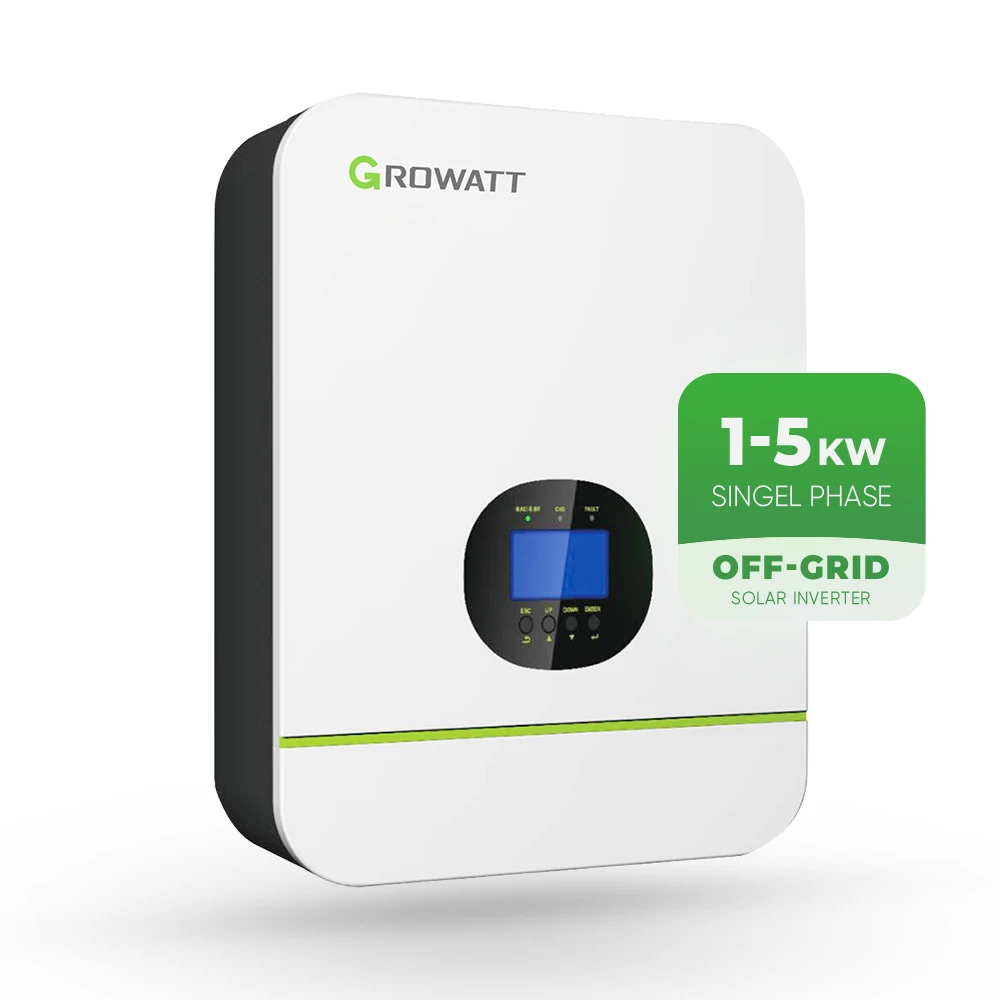 Growatt Hybrid Split Phase Inverter 120V 240V  6Kw 10Kw Spf 6000T Dual Mppt Solar Energy Storage Inverters For Home