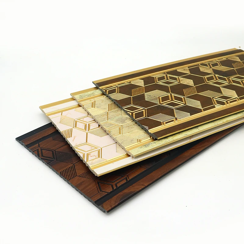 High Strength 200mm Width Factory Price Formaldehyde-free Decorative Wall Board Dustproof Easy in Handing Wall Panels