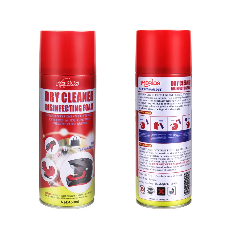 New Product with Competitive Price Motor Helmet Disinfecting Foam Cleaner