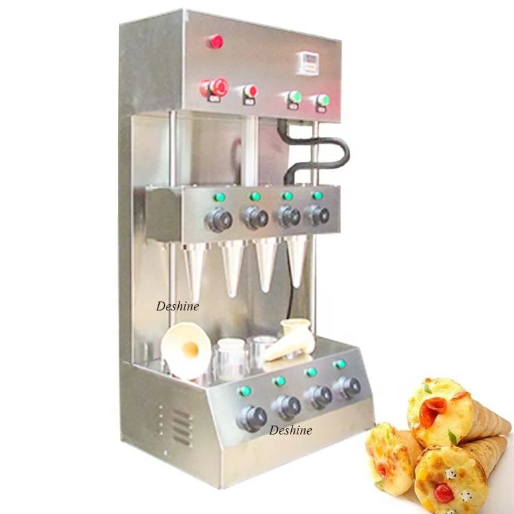 Electric pizza cone maker/ cone icecream machine/pizza making line