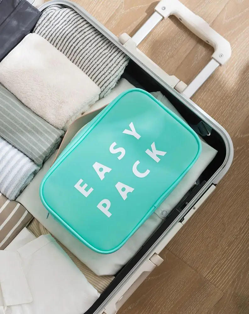 Portable Makeup Pouch Bag Waterproof Eyebrow Pencil Lipstick Perfume Storage Bag REACH Standard TPU Travel Essential Oil Bag