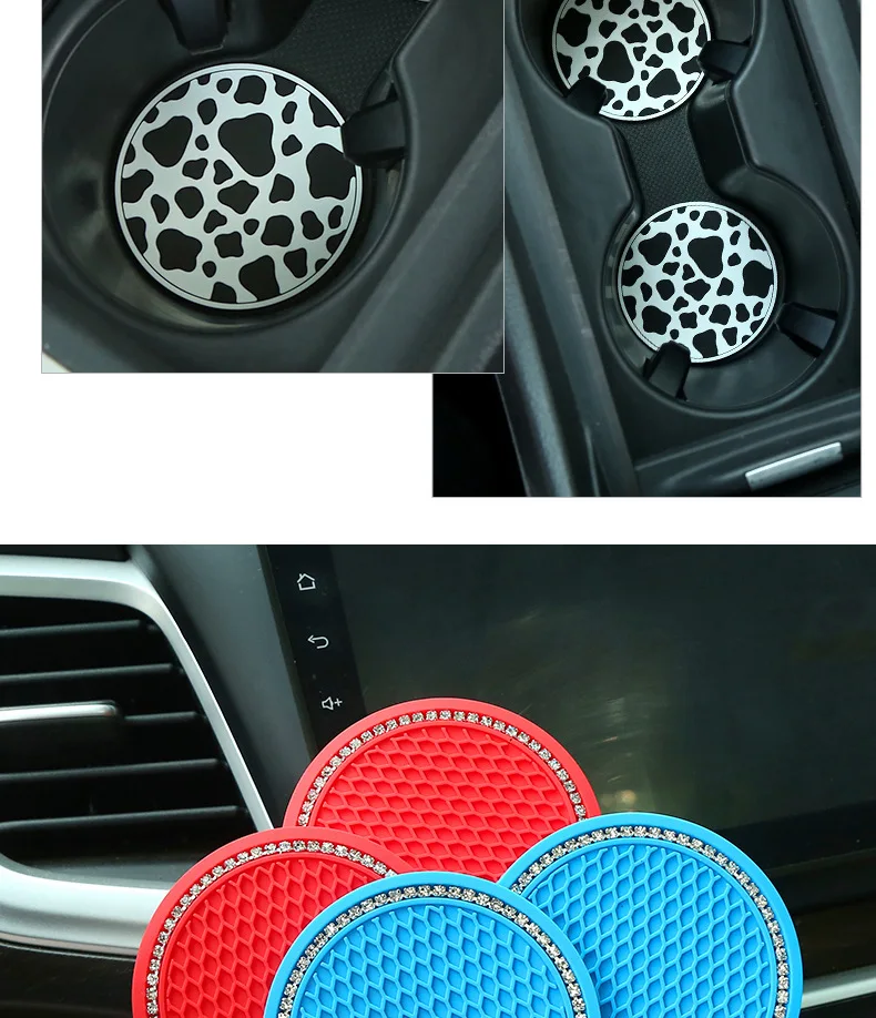 Factory Direct Sales Car Coaster Car With PVC Heat Insulation Non-Slip Mat Car Water Coaster