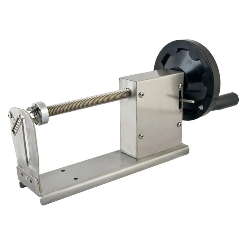 Best Price Manual Sprial Potato Twister Tower Slicer Carrot Tower Spiral Cutting Machine