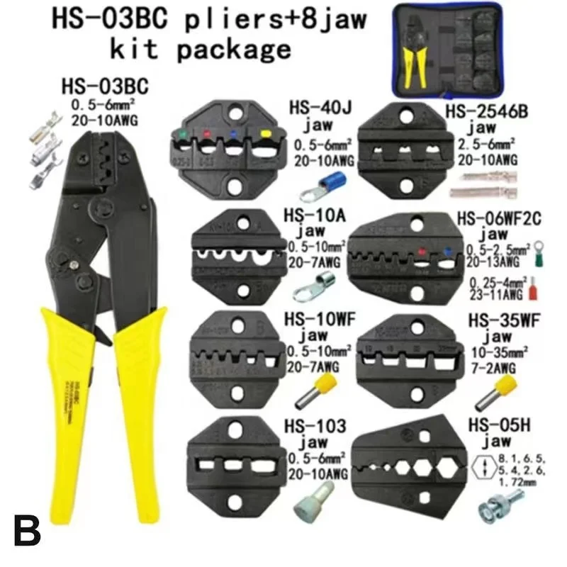 Wire Crimping Pliers Crimping Tool For Wires Dupont Plug Terminals