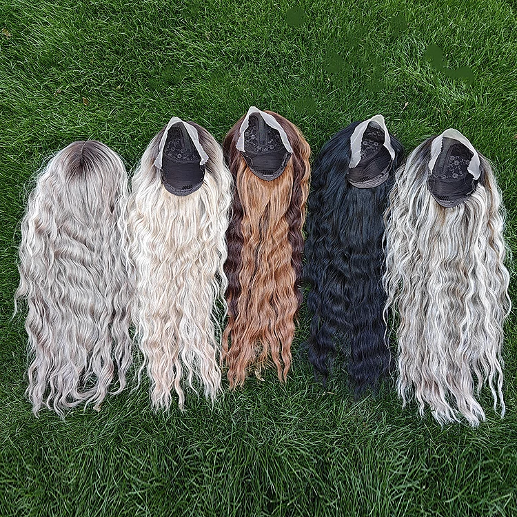 Julianna Hair Futura White Synthetic Lace Front Wigs Heat Resistant Fiber Wig Braid Hair Synthetic HD Lace Wigs For Black Women