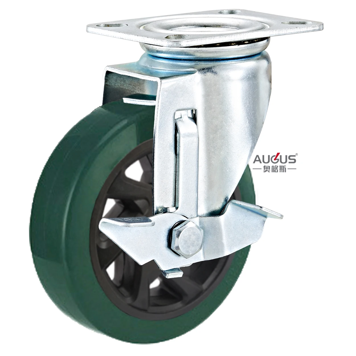 4 inch industrial Cart Wheel for Industrial Trolley High Quality PU Caster