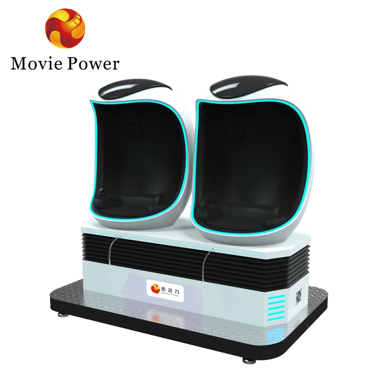 Factory Price 9d virtual reality 9d egg chair 9d egg vr cinema by Movie Power