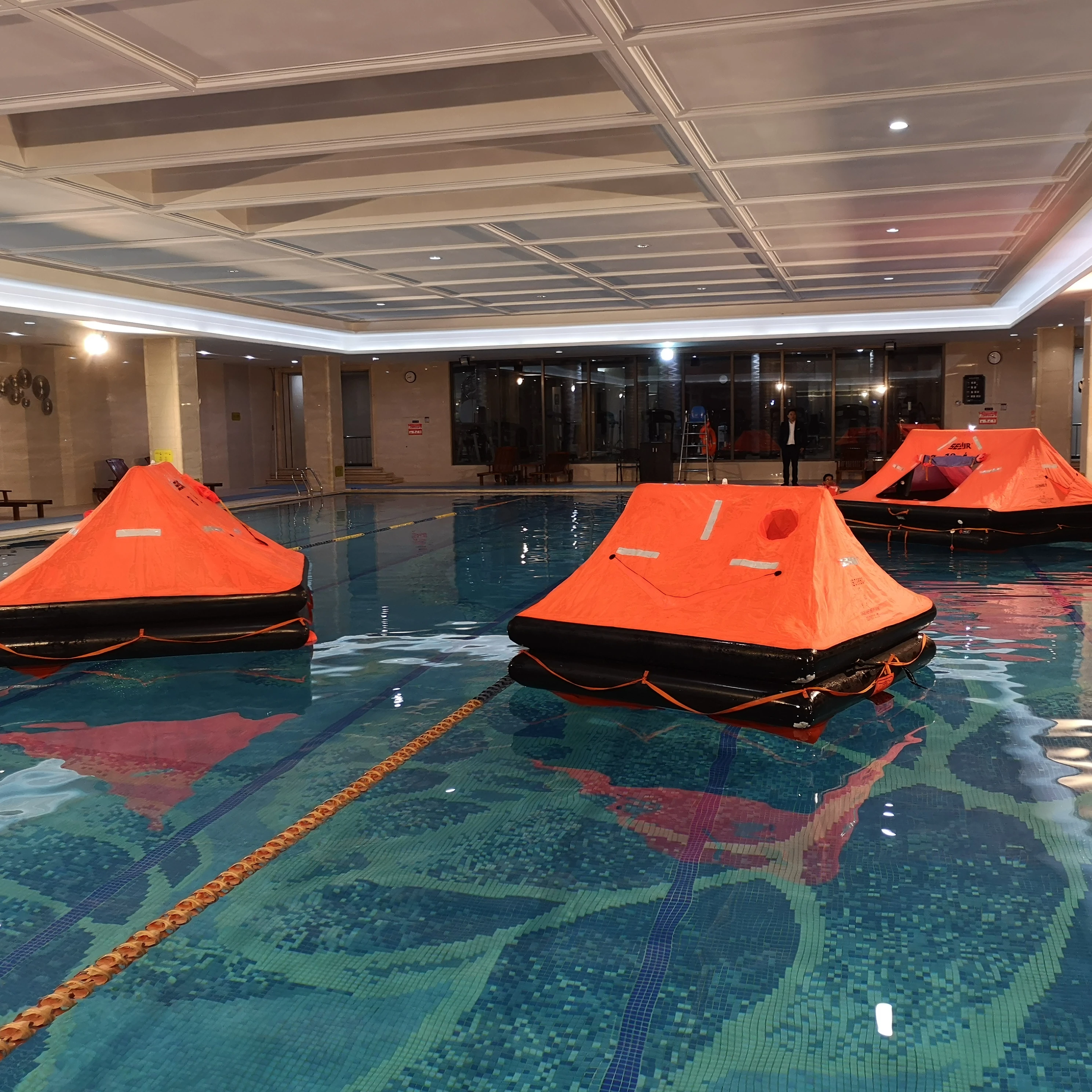 throw-overboard inflatable liferaft(for yacht,ISO 9650-1)