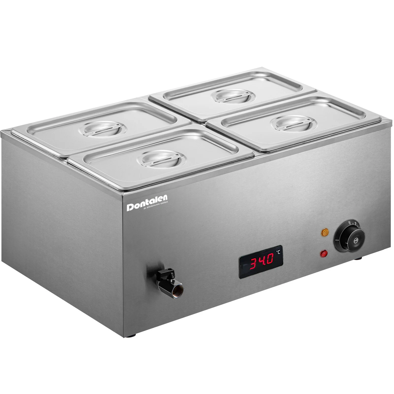 Professional bain marie commercial bain marie for other hotel restaurant suppliers with temperature display