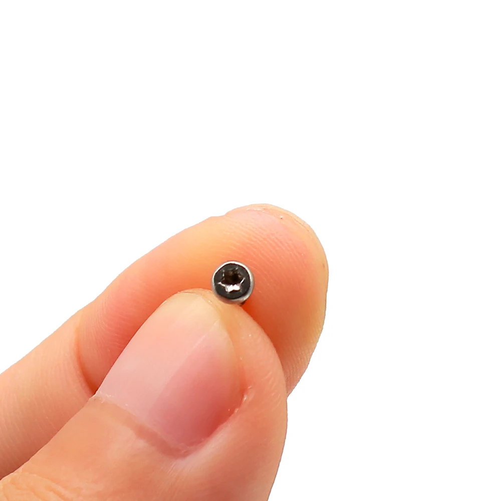 Watch Screws Small Screws Assortment Kit M1.2 / M1.4 / M2.0 Tiny Mini Screws Set for Telephone