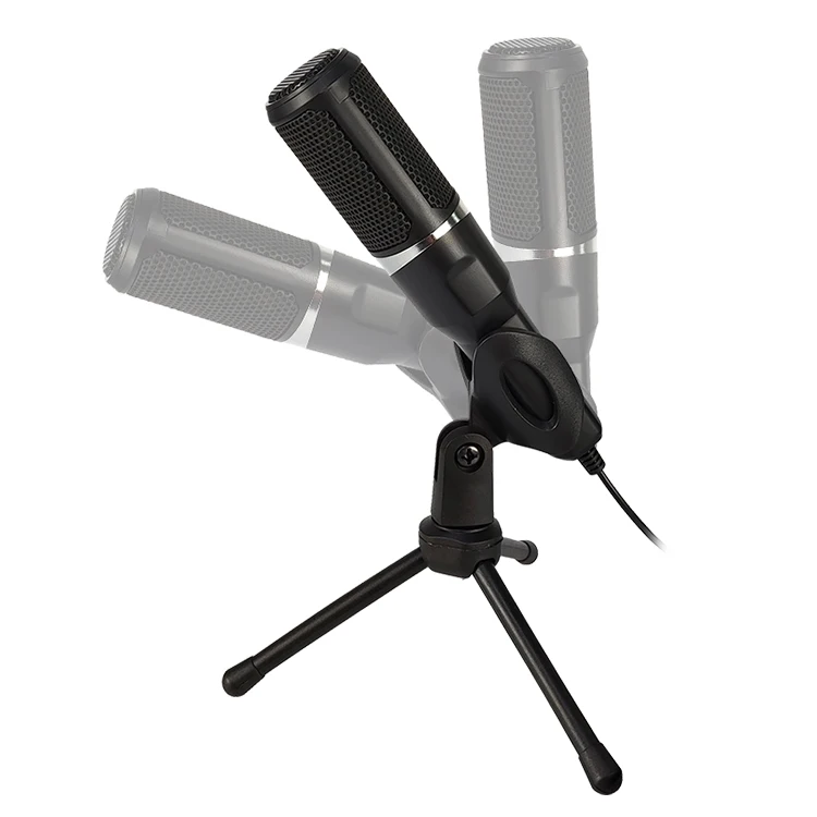 PC Microphone,USB Condenser Microphone with Tripod Stand for Recording,Gaming,Chatting,Skype,MSN