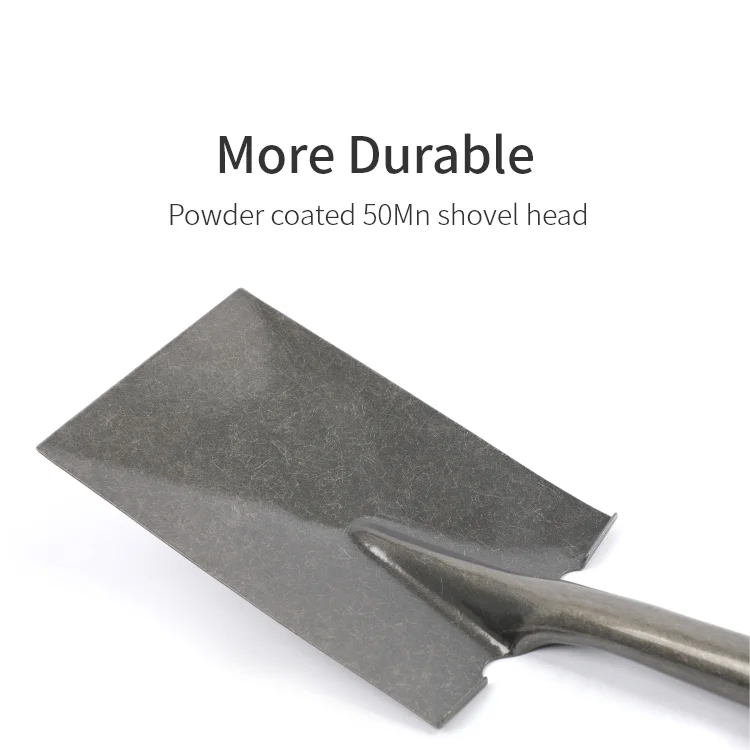 High Quality Carbon Steel Head Fiberglass D Handle Garden Tool Spade Farm Shovel and Spade