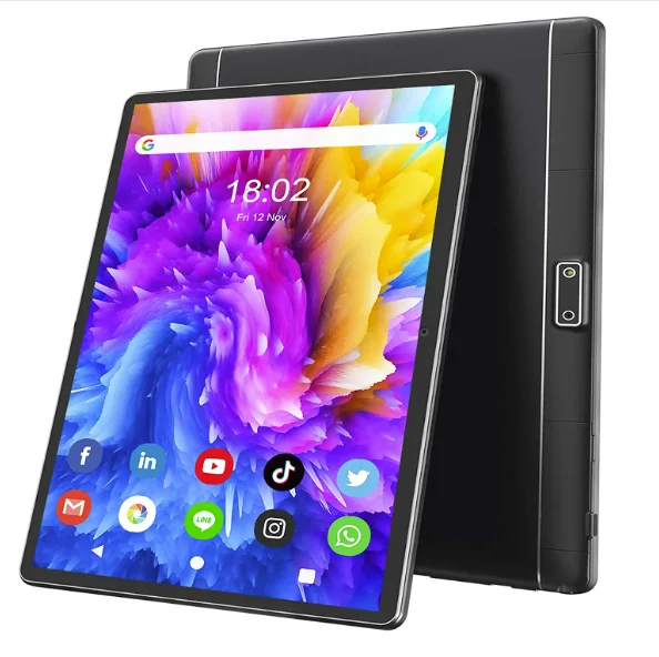 Android 11 Tablet 10.1 Inch Tablet 64GB Storage 4GB Ram 2022 Latest Tablet with Octa-Core Chip USB-C with keyboard