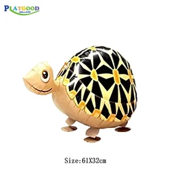 Party Decoration Kids Desert Tortoise Toy Walking Animal Balloons Foil Cartoon Balloon