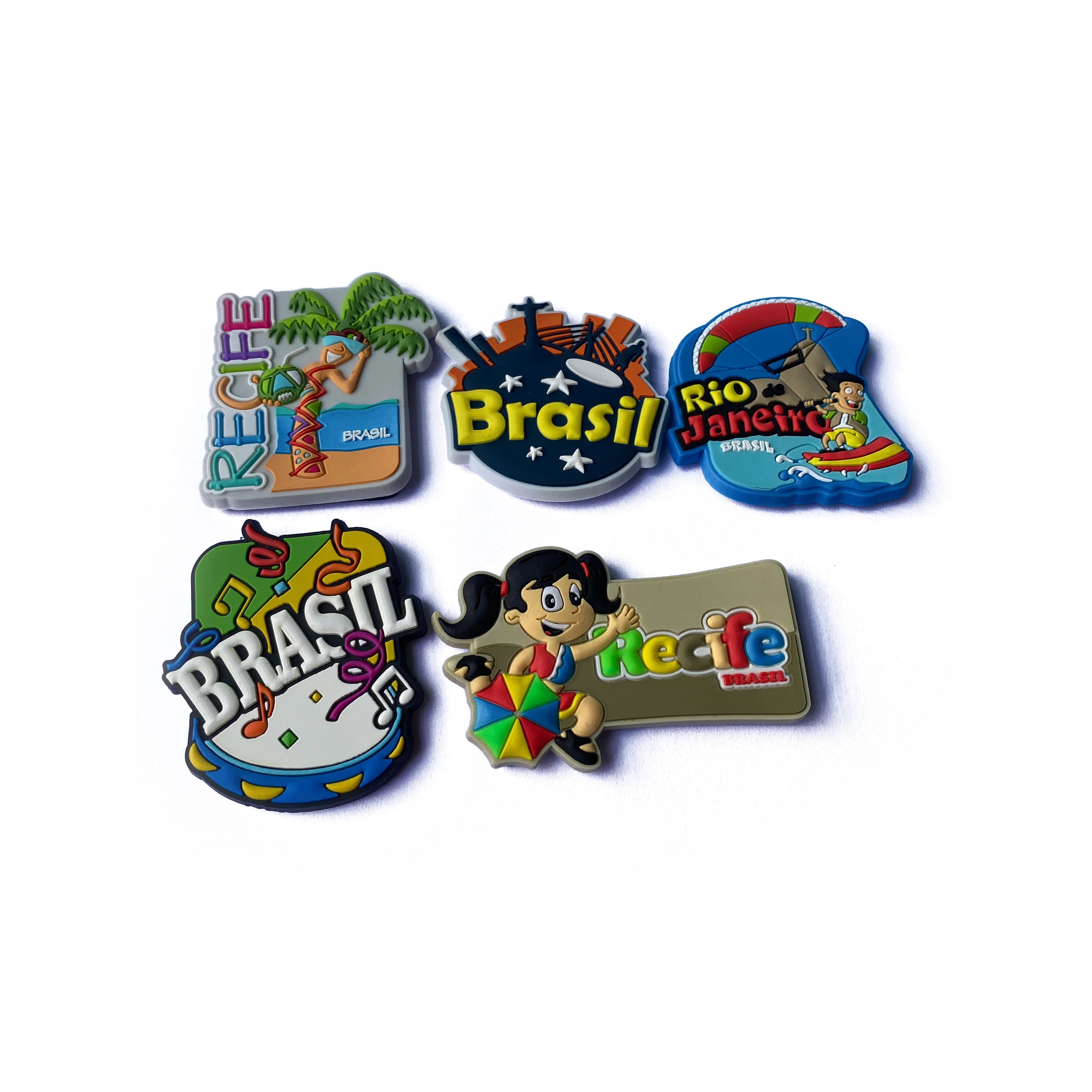 Promotional Customised Refrigerator Tourism Soft PVC Rubber Cute Fridge Magnet for Souvenirs Gifts